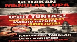 Ilustrasi Pembangunan Masjid Rachita di Kabupaten Takalar