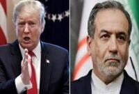 Presiden Amerika Serikat, Donald Trump dan Menteri Luar Negeri Iran, Abbas Araghchi (Foto: Kolase).
