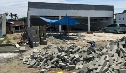 Nekat! Ritel Modern di Bungadidi Tetap Dibangun Meski Izin Dicabut