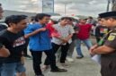HMI Cabang Takalar Saat melakukan Aksi di Kejaksaan