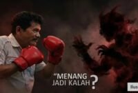 Ilustrasi kekecewaan Budiman S atas putusan banding yang dipersoalkan, setelah klaim kemenangan justru berujung pada status kalah dalam amar putusan.