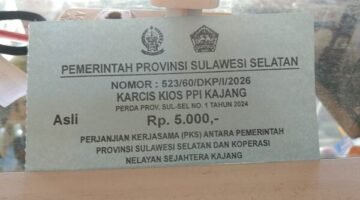 Karcis Tampa Stempel yang beredar di PPI Kajang
