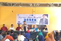 Anggota DPRD Kabupaten Morowali, Muslimin Dg Masiga, S.A.N, melaksanakan kegiatan penjaringan aspirasi masyarakat di Desa Pulau Bapa