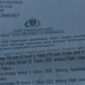 Surat Panggilan Saksi yang di tandatangani kasatreskrim polres takalar Akp hatta