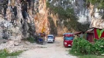 Aktivitas tambang galian C yang diduga ilegal di Kelurahan Singki’, Kecamatan Rantepao,yang diduga Milik Kepala Desa