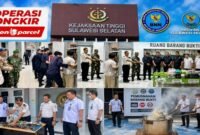 Lion Parcel, Badan Narkotika Nasional Republik Indonesia (BNN RI)  Kejaksaan dan Rutan Masamba