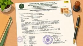 Surat Keterangan Kepemilikan Tanah