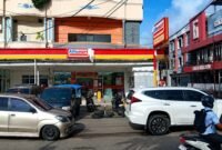 Gerai Alfamart di Jalan Daeng Parani, Depan Gerbang Pelabuhan Nusantara Kota Parepare Beroperasi Tanpa STPW
