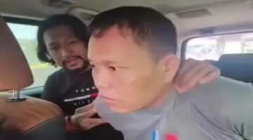 Pelaku yang di tangkap Jatanras