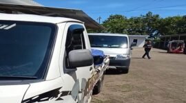 Mobil Pickup yang diamankan Polres Takalar