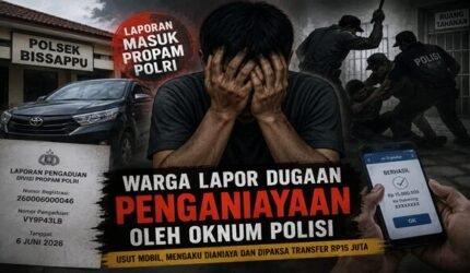Kasus Dugaan Penganiayaan Mengambang, Polsek Bissappu dan Polres Bantaeng Cuci Tangan?