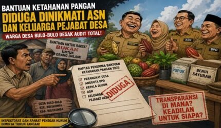 Bantuan untuk Rakyat atau Lingkaran Kekuasaan? ASN dan Keluarga Pejabat Desa Diduga Ikut Menikmati