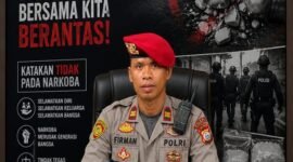 Kasat Resnarkoba Polres Gowa, IPTU Firman, SH, MH