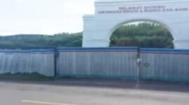 Proyek pembangunan Bola Soba di Kelurahan Watangpalakka, Kecamatan Tanete Riattang Barat