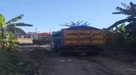 Proyek penimbunan tanah untuk Perumahan Bakung Residence di Kelurahan Mawang, Kabupaten Gowa