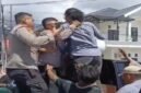 Tangkapan Video yang beredar saat pembubaran Massa Aksi
