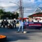 Sejumlah aktivis yang mengatasnamakan Aktivis Pemuda dan Mahasiswa Sulawesi Selatan
