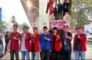 Aliansi Cipayung Plus Kota Makassar menggelar aksi unjuk rasa