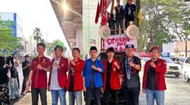 Aliansi Cipayung Plus Kota Makassar menggelar aksi unjuk rasa