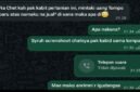Bukti Percakapan di Whatsapp