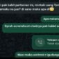 Bukti Percakapan di Whatsapp
