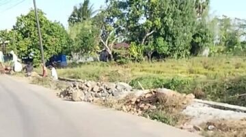 Proyek pembangunan drainase di Lingkungan Bontonompo, Kelurahan Canrego