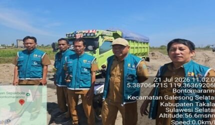 Tambang Galian C Diduga Ilegal Beroperasi, Polres Takalar Belum Mampu Bertindak