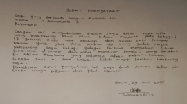 Surat Pernyataan yang di Buat
