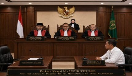 Menanti “Wakil Tuhan” di MA RI, Perkara 10/PDT.G/2025 dan Kasasi 3297 Disidangkan