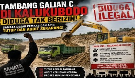 Tambang Galian C Diduga Ilegal di Takalar Beroperasi Terang-terangan, APH Diminta Bertindak