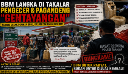 Rakyat Sulit Dapat BBM, Kasatreskrim Takalar Didesak Bongkar Distribusi