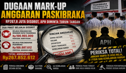 Rp267,8 Juta Anggaran Paskibraka Takalar Disorot, Harga dan Barang Wajib Dibongkar