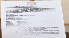 Laporan Pengaduan di Kejati Sulsel