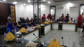 Saat Rapat Dengar Pendapat di DPRD Gowa