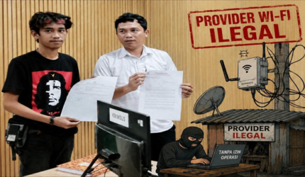 Provider Wi-Fi Diduga Langgar Aturan, KMPI Tantang APH Buka Hasil Pemeriksaan