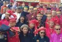 Apel Gelar Pasukan Kesultanan Gowa digelar di Museum Balla Lompoa, Sungguminasa, Kabupaten Gowa, Sabtu (1/8/2026). Kegiatan tersebut menjadi bagian dari konsolidasi menjelang aksi penyampaian tuntutan pencabutan Perda Nomor 5 Tahun 2016 tentang Lembaga Adat Daerah (LAD) kepada DPRD Gowa pada 5–6 Agustus 2026. (Foto: Ist)