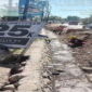 Proyek Jalan drainase di Jalan Poros Pammanjengan Moncong Loe