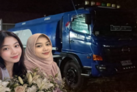 Dua putri pemilik RM Citra Padang Belopa, Agiska Citra Wulandari dan Silfayani, tewas dalam kecelakaan yang melibatkan truk tangki PT Bintang Terang 89 di Kabupaten Luwu, Sulawesi Selatan. (Foto kolase)