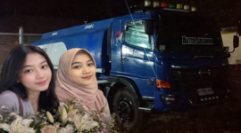 Dua putri pemilik RM Citra Padang Belopa, Agiska Citra Wulandari dan Silfayani, tewas dalam kecelakaan yang melibatkan truk tangki PT Bintang Terang 89 di Kabupaten Luwu, Sulawesi Selatan. (Foto kolase)