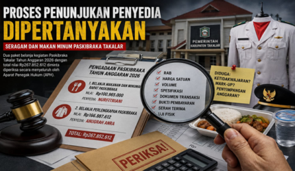Rp267 Juta Pengadaan Paskibraka Takalar Disorot, Penyedia Masuk Bidikan Pemeriksaan