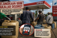 Ilustrasi Visual dibuat dengan AI
