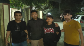 Rais saat di tangkap di takalar