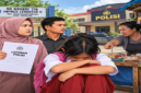 Ilustrasi perundungan terhadap seorang siswi (visual AI)