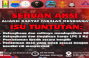 Pemberitahuan Aksi Aliansi Rakyat Takalar
