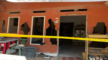Rumah Warga Laikang yang di Rusak