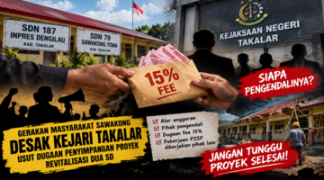 Ilustrasi Dugaan Free 15 persen (Visual AI)