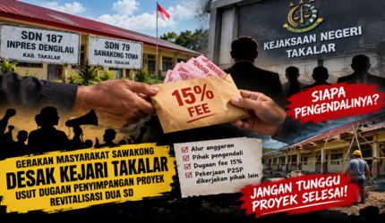 Dugaan Fee 15 Persen Guncang Proyek Revitalisasi Dua SD Takalar