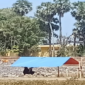 Aktivitas proyek penimbunan yang menggunakan material dari wilayah Dusun Pandanga, Desa Aeng Batu-Batu