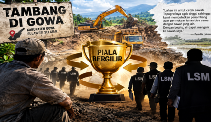 Satu per Satu Oknum LSM Datang ke Tambang Gowa, Penambang Diduga Jadi Sasaran