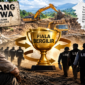 Ilustrasi Oknum LSM dan Tambang di gowa yang di buat Visual AI
